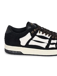 Skeleton Boucle Low-Top Sneakers
