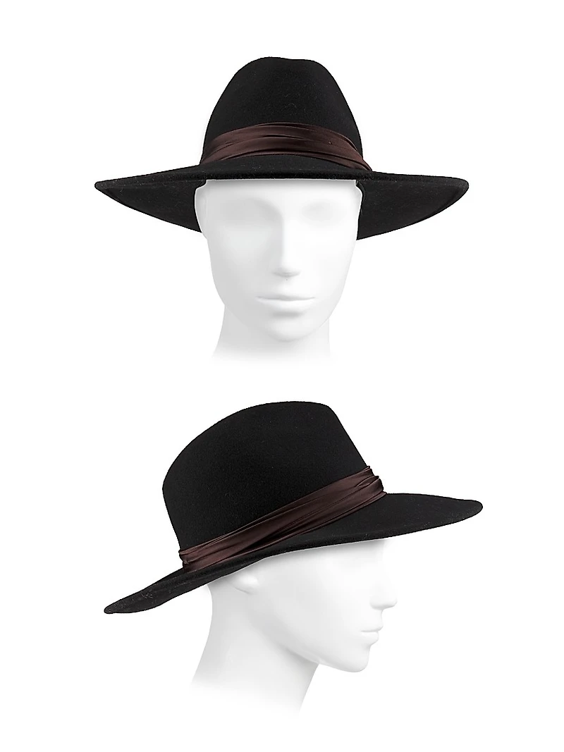 Clara Wool Fedora Hat