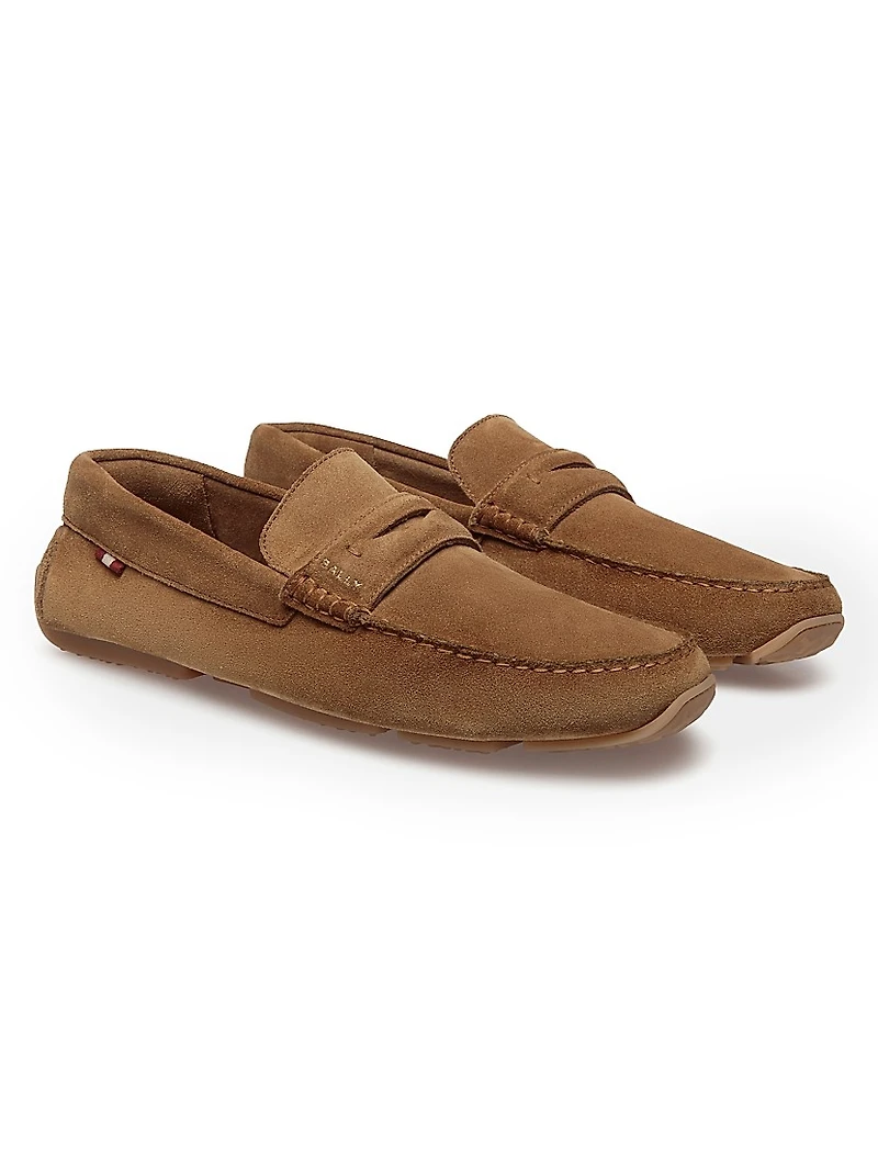Pilot Palven Suede Driving Loafers