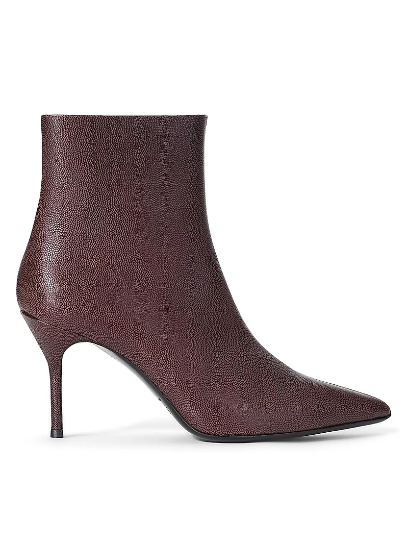 Sebastian 80MM Leather Ankle Boots
