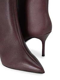 Sebastian 80MM Leather Ankle Boots