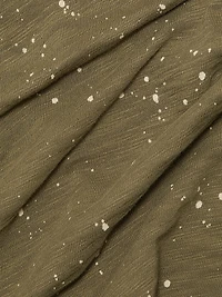 Paint Splatter Cropped Sleeveless Top