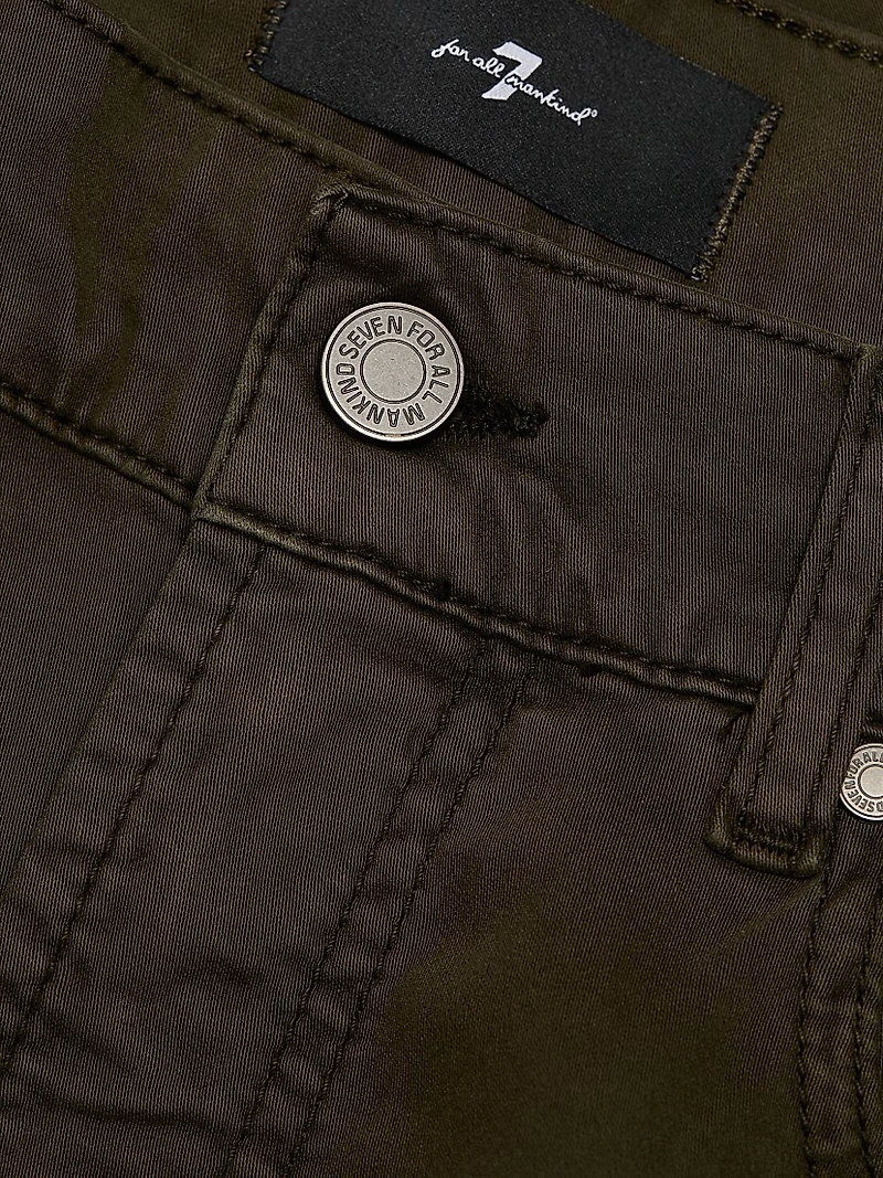 The Straight Stretch-Cotton Mid-Rise Straight-Leg Jeans
