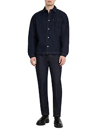 Sunfaded Denim Overshirt