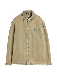 Sunfaded Denim Overshirt