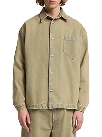 Sunfaded Denim Overshirt