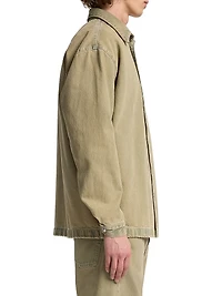 Sunfaded Denim Overshirt
