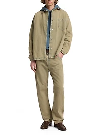 Sunfaded Denim Overshirt