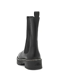 Embellished Leather Boots