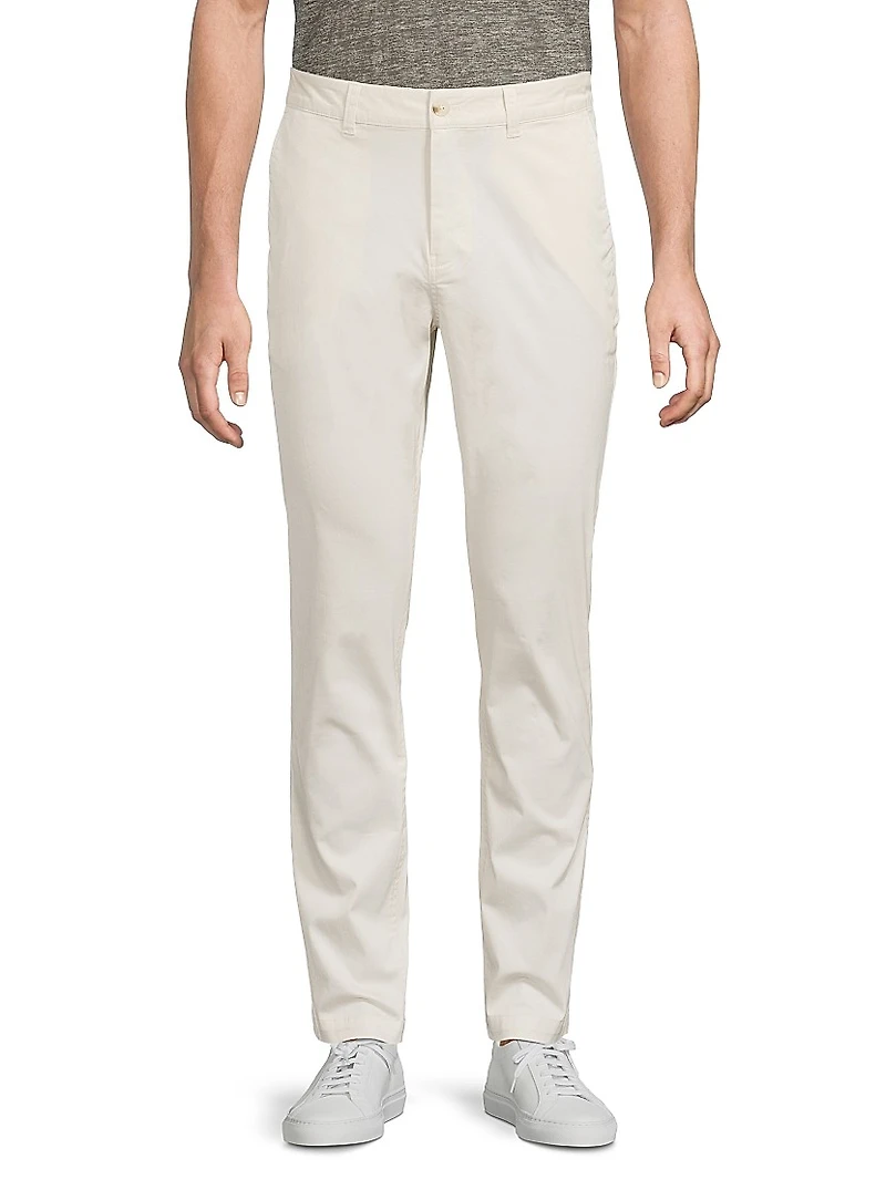 Stretch-Cotton Chino Pants