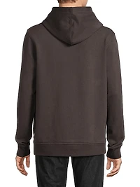 Stretch-Cotton Terry Hoodie