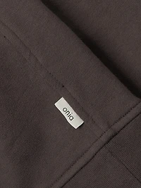 Stretch-Cotton Terry Hoodie
