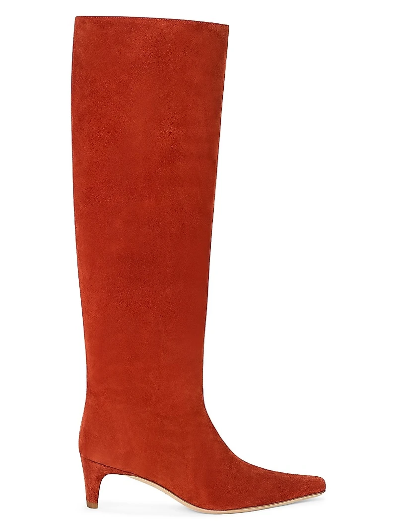 Wally 55MM Suede Knee-High Boots