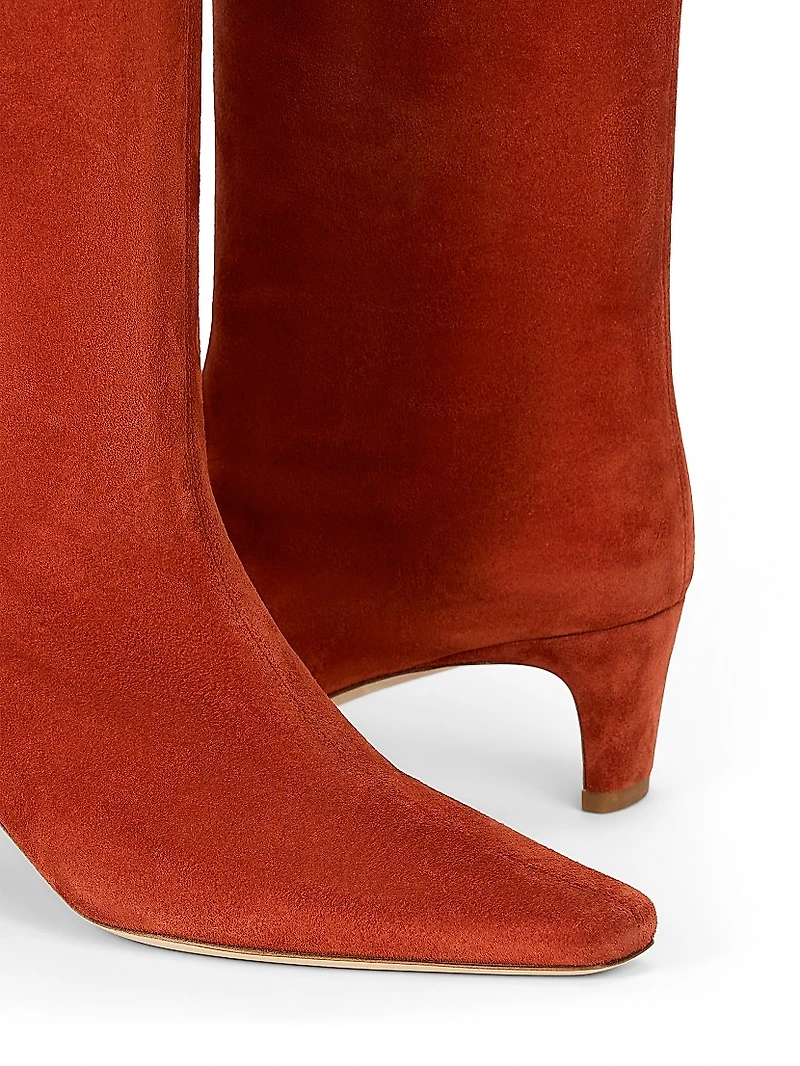Wally 55MM Suede Knee-High Boots