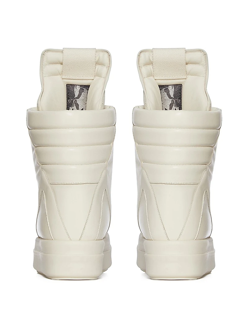 Megageobaskets Leather Knee-High Boots