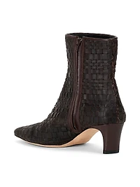 Wally 55MM Woven Ankle Boot