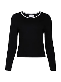 Raw Crew Crop Boxy Long Sleeve