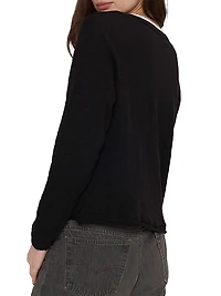Raw Crew Crop Boxy Long Sleeve