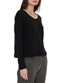 Raw Crew Crop Boxy Long Sleeve