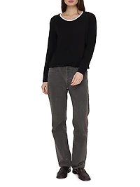 Raw Crew Crop Boxy Long Sleeve