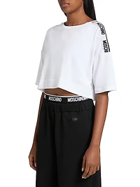 Moschino Intimo Donna Crop T-Shirt
