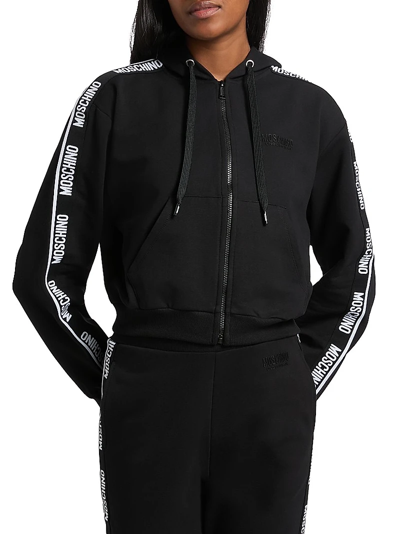 Moschino Intimo Donna Zip Hoodie