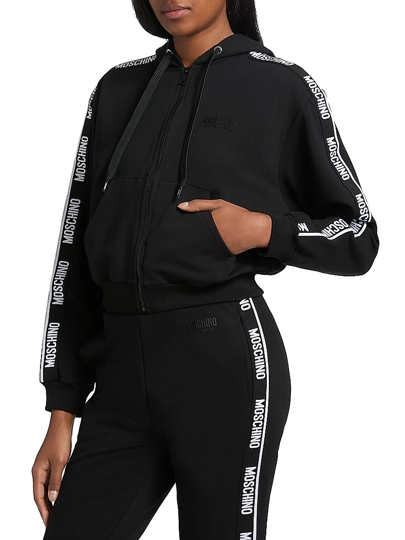 Moschino Intimo Donna Zip Hoodie