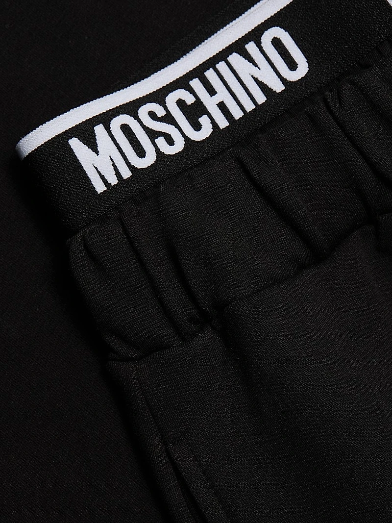 Moschino Intimo Donna Home Stretch-Cotton Pants