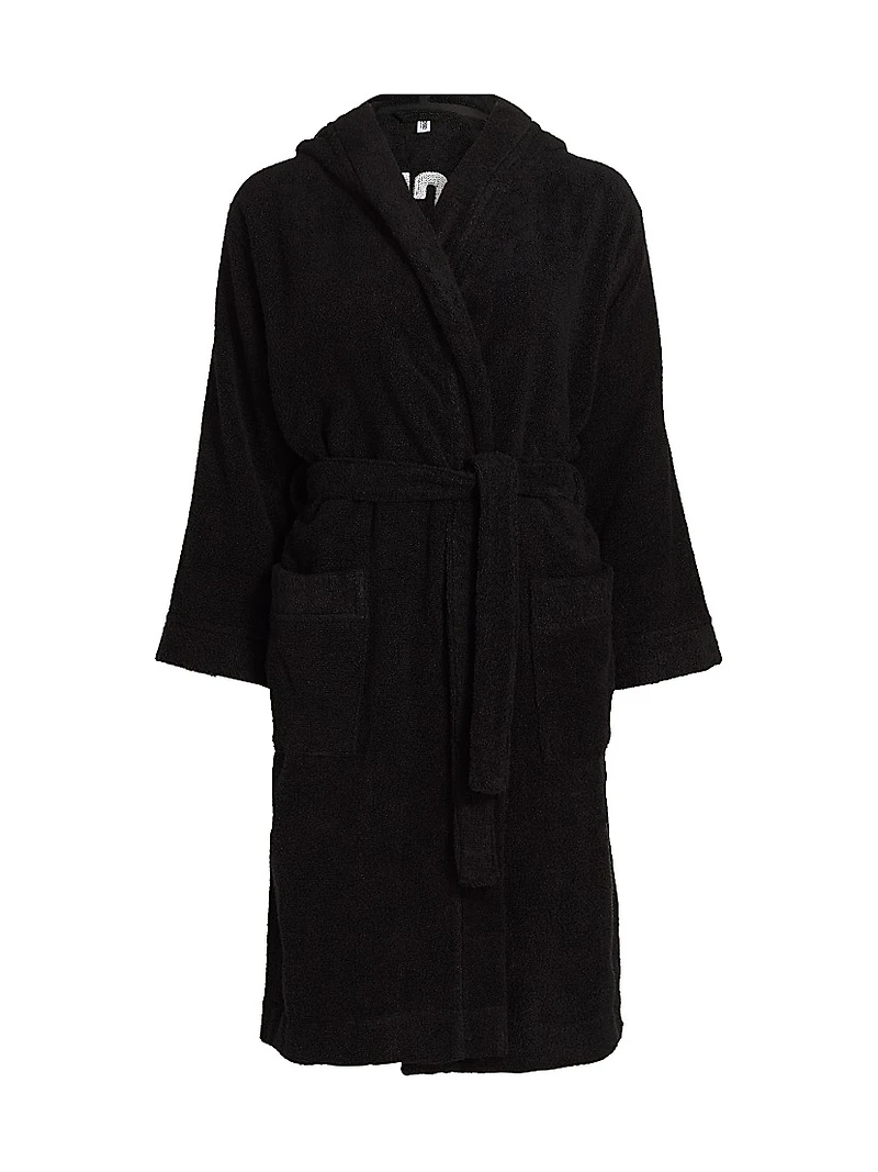 Moschino Intimo Donna Hooded Bathrobe