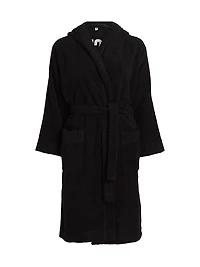 Moschino Intimo Donna Hooded Bathrobe