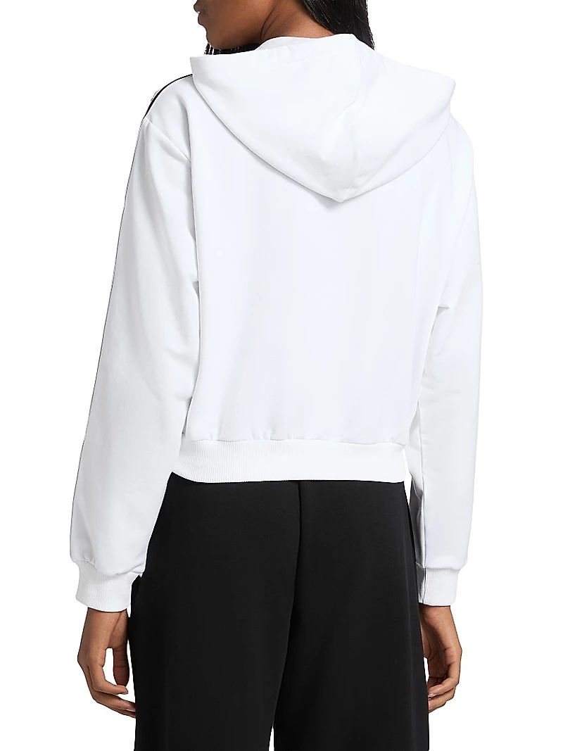 Moschino Intimo Donna Logo Zip Hoodie