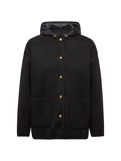 Reposse Puffer Jacket Wool and Cashmere