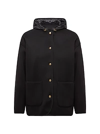Reposse Puffer Jacket Wool and Cashmere