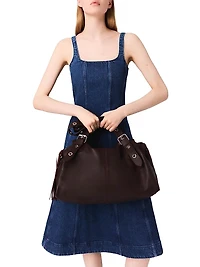 Long Denim Babydoll Dress