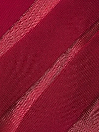 A-Line Multi-Seam Knit Maxi Dress