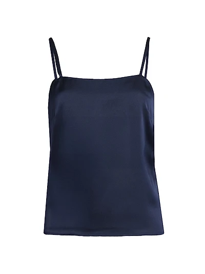 Misook x Lani Lynn Square Neck Crepe de Chine Camisole