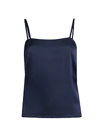 Misook x Lani Lynn Square Neck Crepe de Chine Camisole