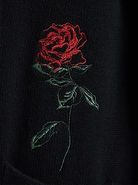 Noa Rose Embroidered Cardigan