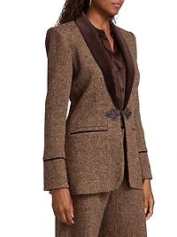 Gable Tweed Blazer