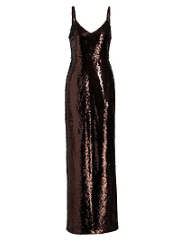 Karma Sequined Maxi Dress
