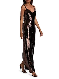 Karma Sequined Maxi Dress