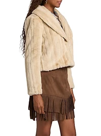 Davy Faux fur Cropped Jacket