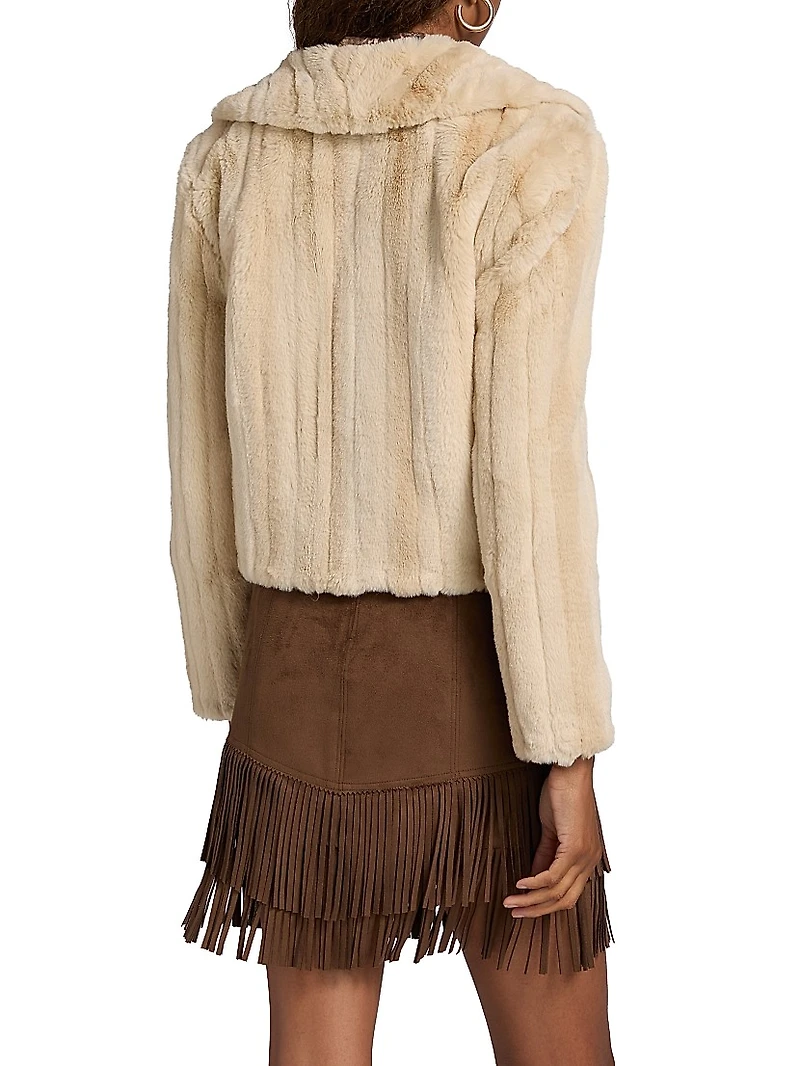 Davy Faux fur Cropped Jacket