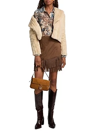 Davy Faux fur Cropped Jacket