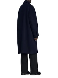 Double-Breasted Wool Coat