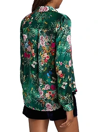 Tyler Floral Silk Shirt