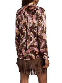 Tyler Swirl Silk Shirt