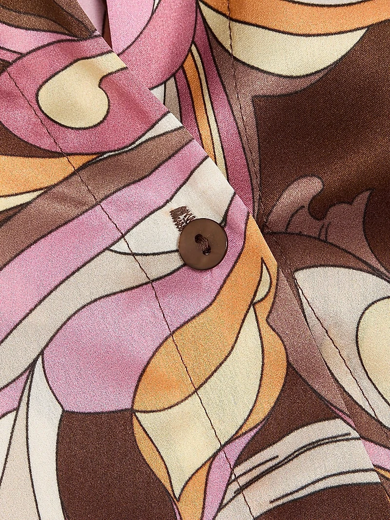 Tyler Swirl Silk Shirt