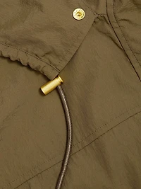 Geovana Hooded Windbreaker