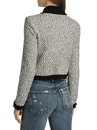 Arielle Bouclé Cotton-Blend Jacket